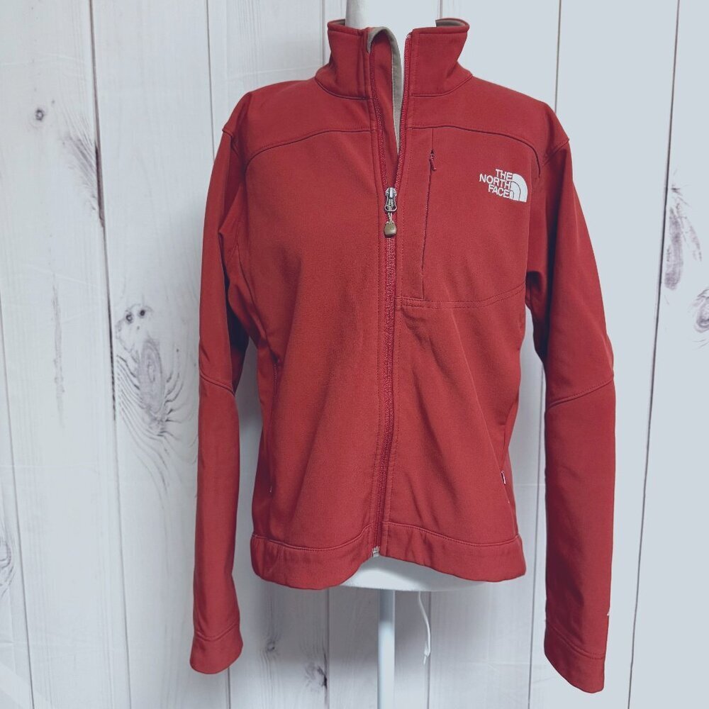 The North Face Apex Bionic Jacket Women's M Rust WindWall EUC